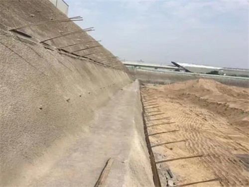 饶河河道边坡加固